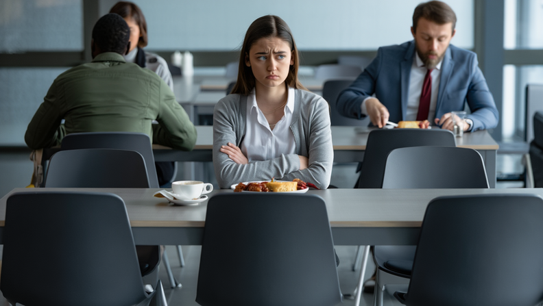 Employer Branding Realität — Kantine_erster Tag